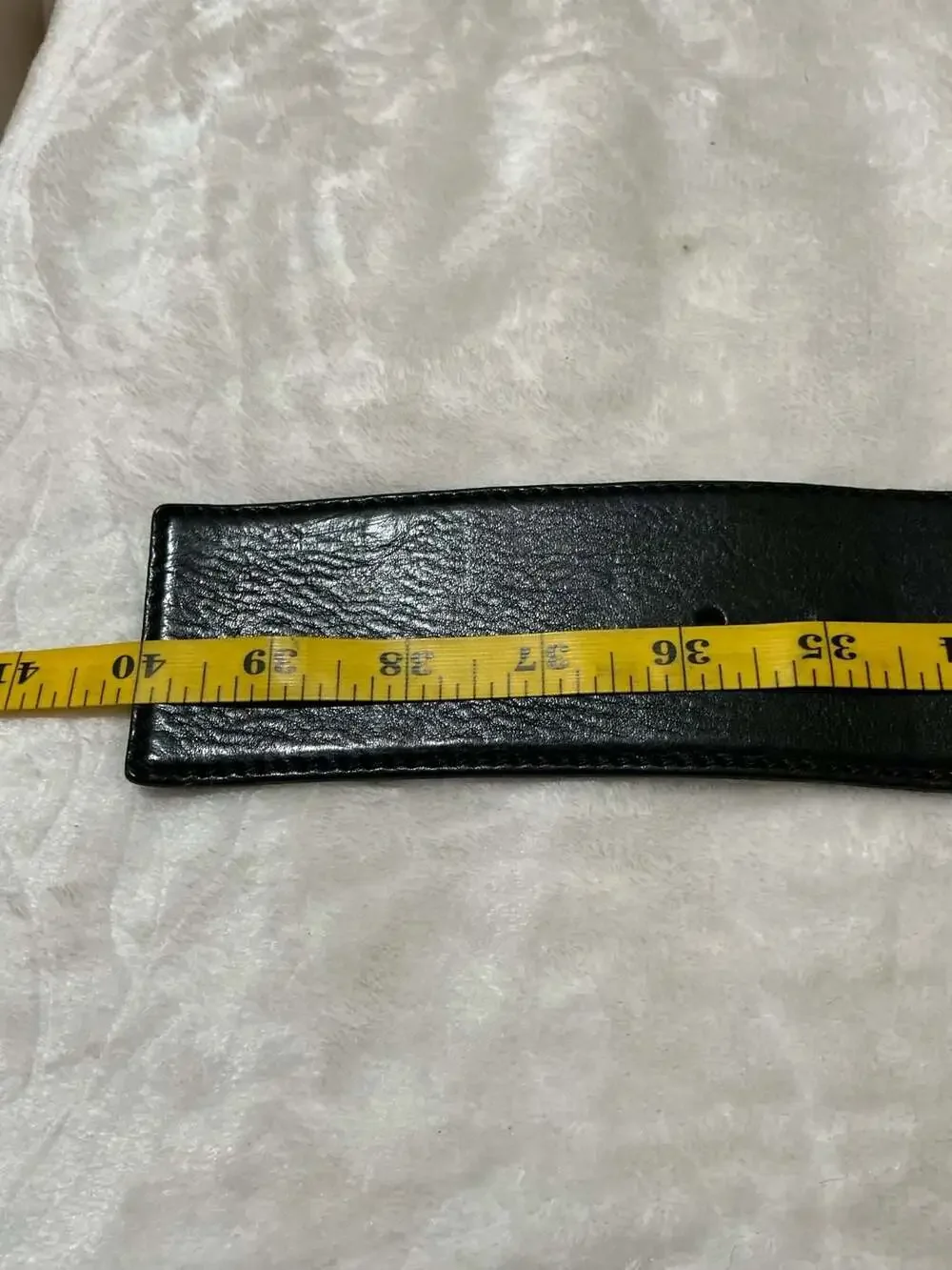 Prada Leather Belt Size 85/34 Black